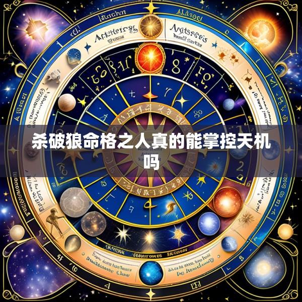 杀破狼命格之人真的能掌控天机吗