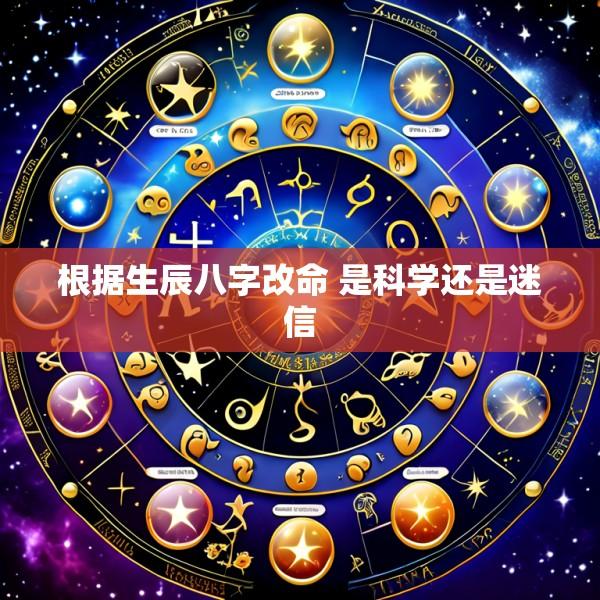 根据生辰八字改命 是科学还是迷信