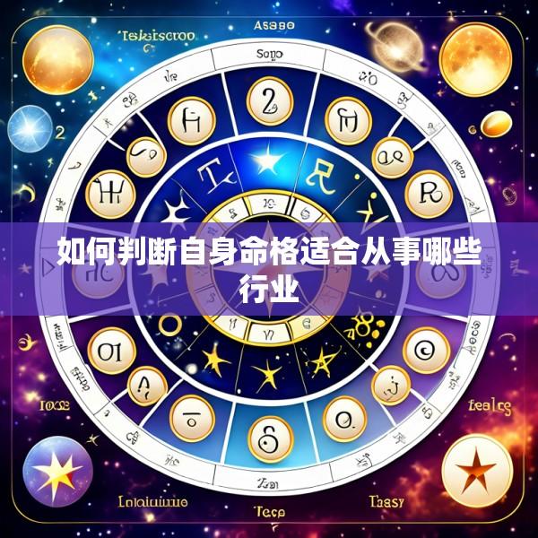 如何判断自身命格适合从事哪些行业