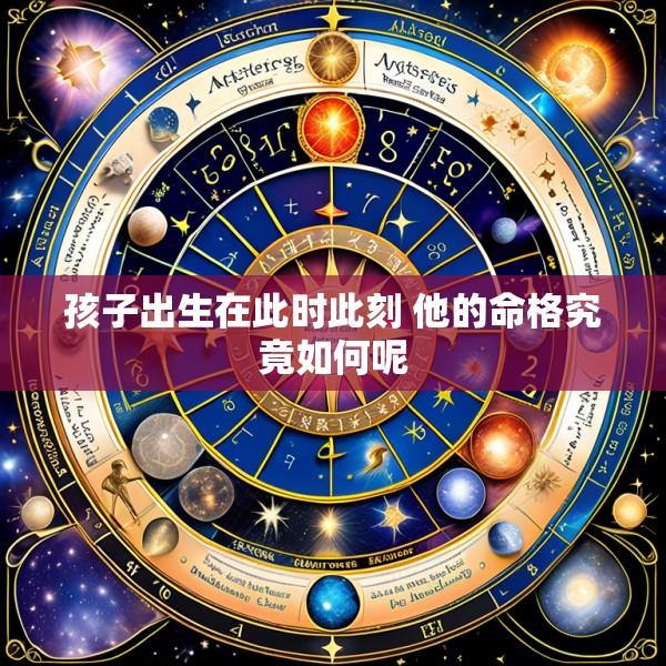孩子出生在此时此刻 他的命格究竟如何呢