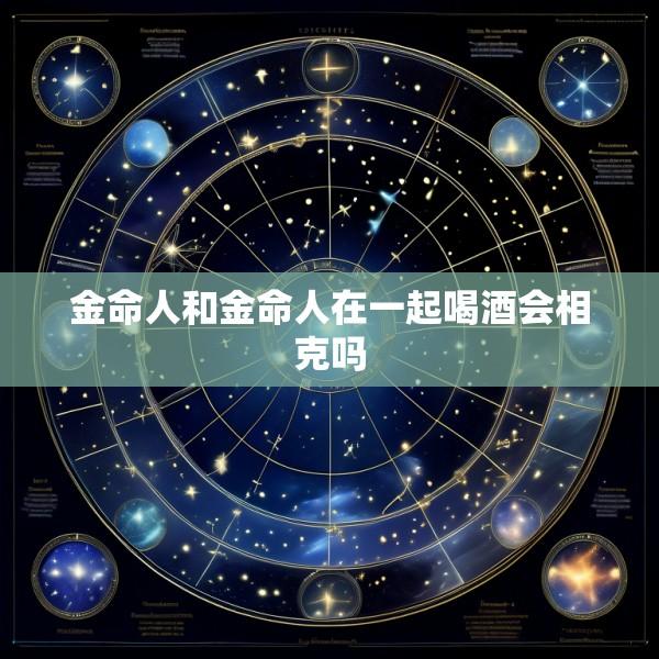 金命人和金命人在一起喝酒会相克吗