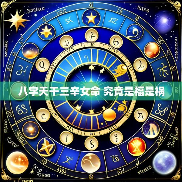 八字天干三辛女命 究竟是福是祸