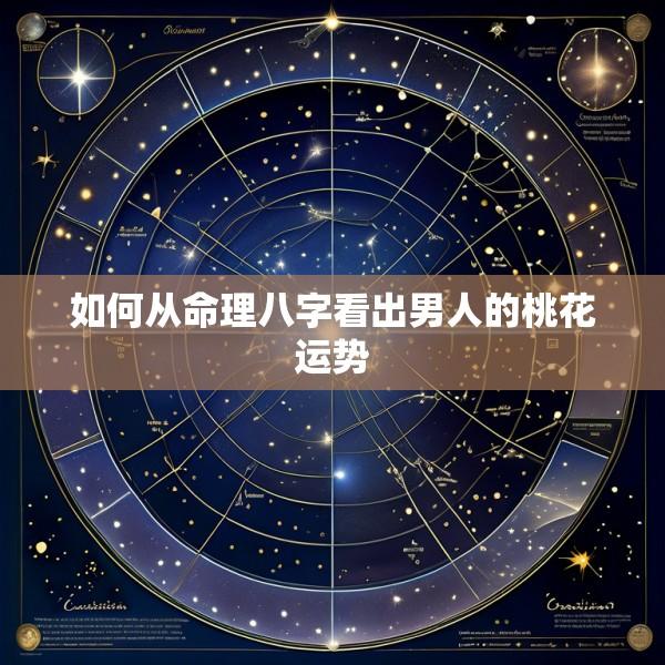 如何从命理八字看出男人的桃花运势