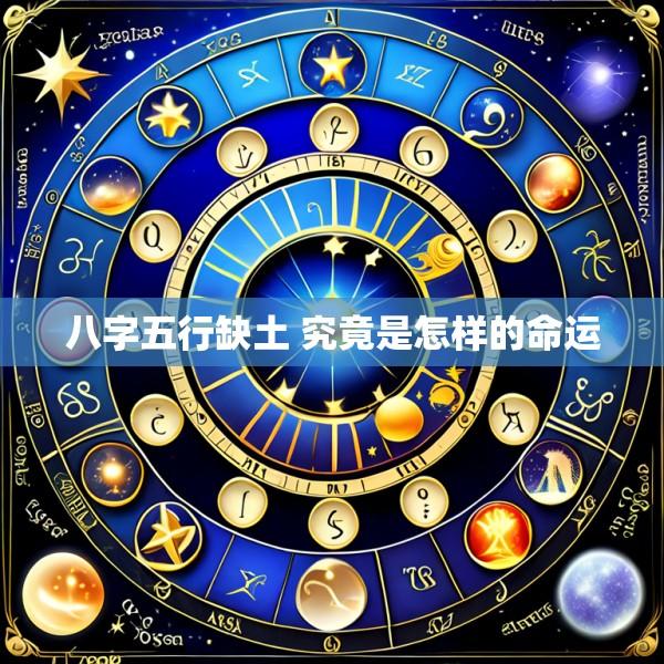 八字五行缺土 究竟是怎样的命运