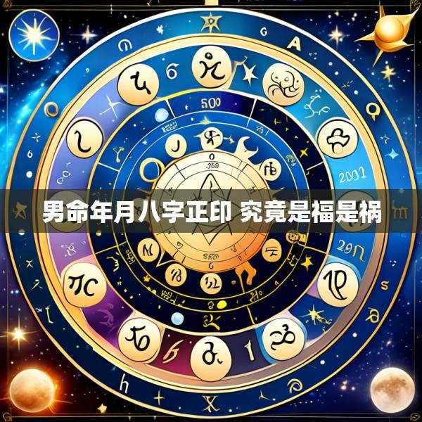 男命年月八字正印 究竟是福是祸