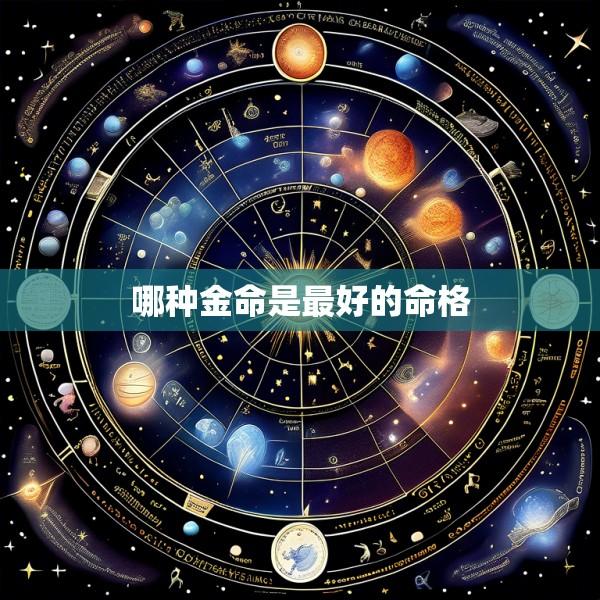 哪种金命是最好的命格