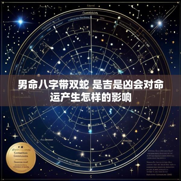 男命八字带双蛇 是吉是凶会对命运产生怎样的影响
