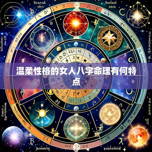 温柔性格的女人八字命理有何特点