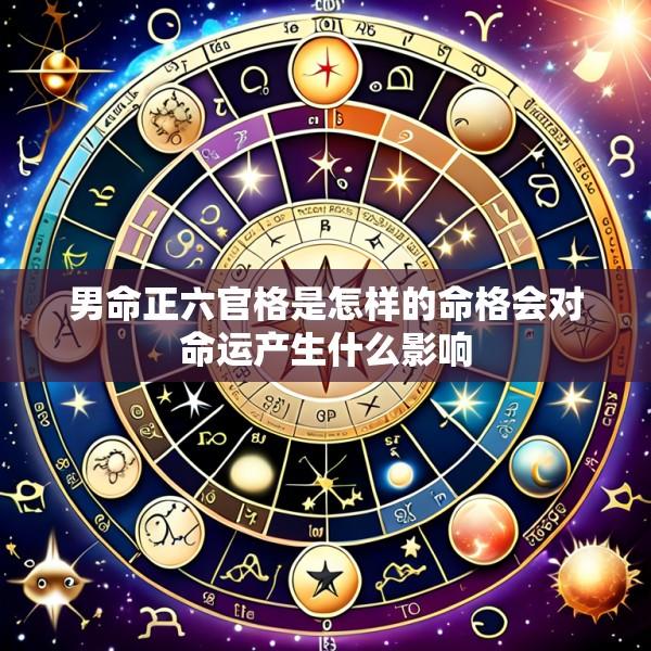 男命正六官格是怎样的命格会对命运产生什么影响