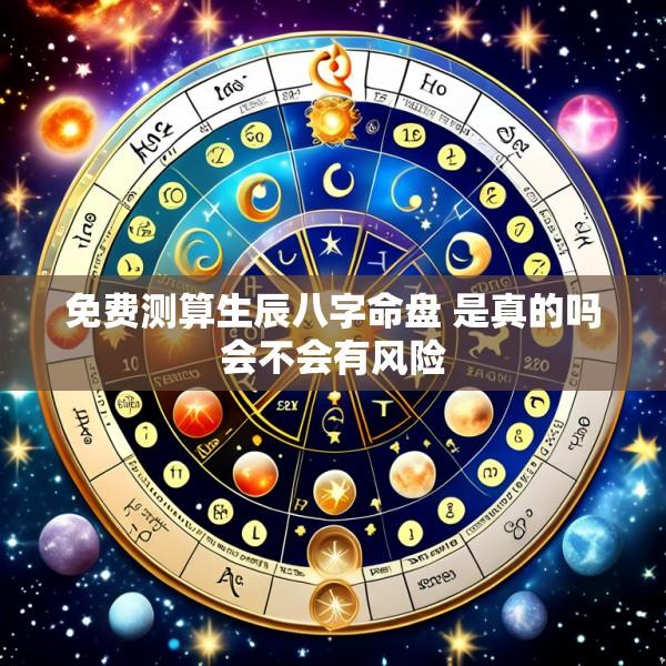 免费测算生辰八字命盘 是真的吗会不会有风险