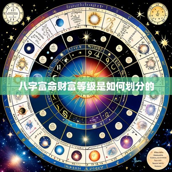 八字富命财富等级是如何划分的