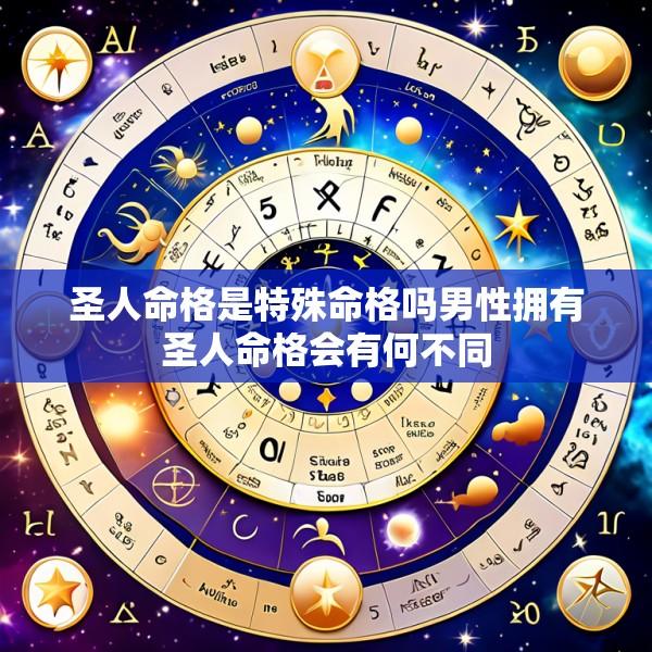 圣人命格是特殊命格吗男性拥有圣人命格会有何不同