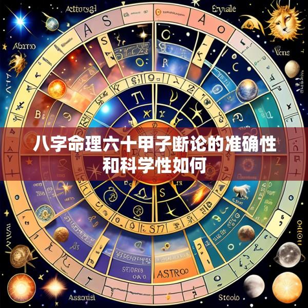 八字命理六十甲子断论的准确性和科学性如何