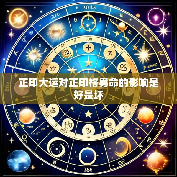 正印大运对正印格男命的影响是好是坏
