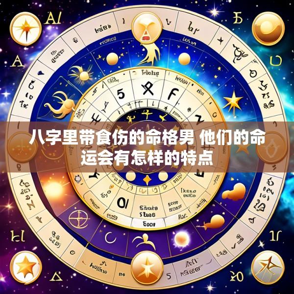 八字里带食伤的命格男 他们的命运会有怎样的特点