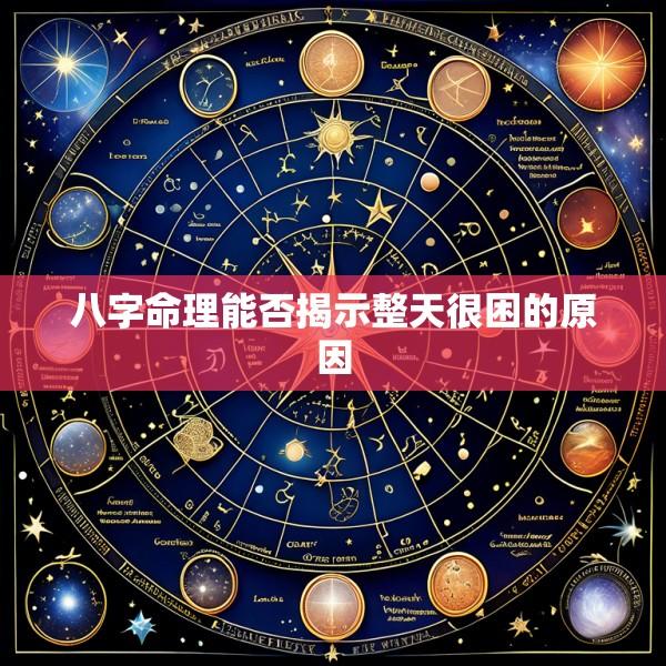 八字命理能否揭示整天很困的原因