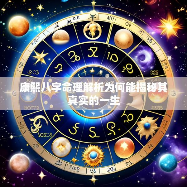 康熙八字命理解析为何能揭秘其真实的一生