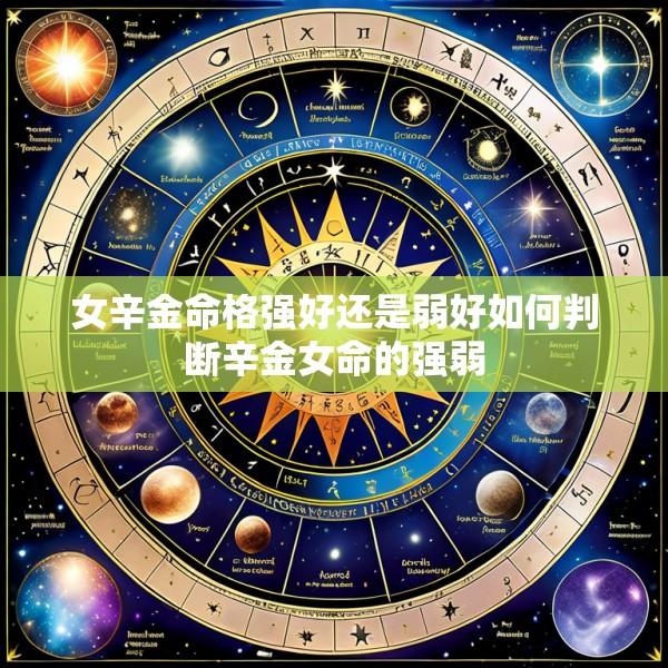 女辛金命格强好还是弱好如何判断辛金女命的强弱