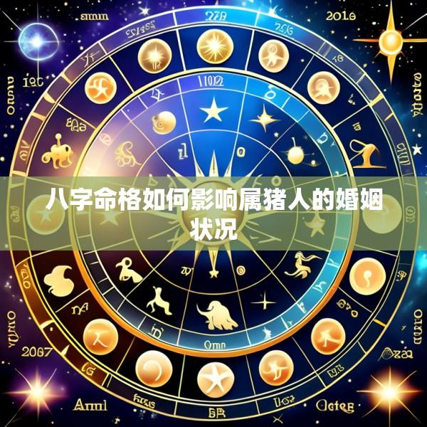八字命格如何影响属猪人的婚姻状况