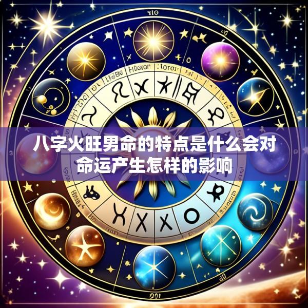 八字火旺男命的特点是什么会对命运产生怎样的影响