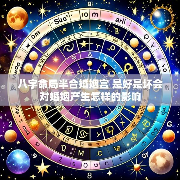 八字命局半合婚姻宫 是好是坏会对婚姻产生怎样的影响
