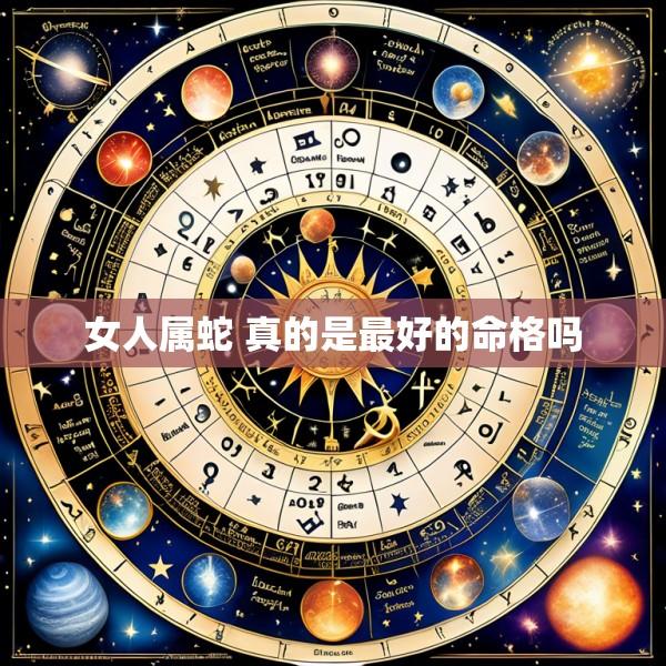 女人属蛇 真的是最好的命格吗