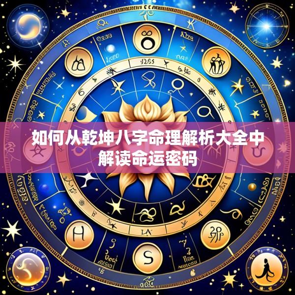 如何从乾坤八字命理解析大全中解读命运密码