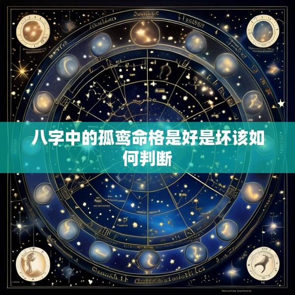 八字中的孤鸾命格是好是坏该如何判断
