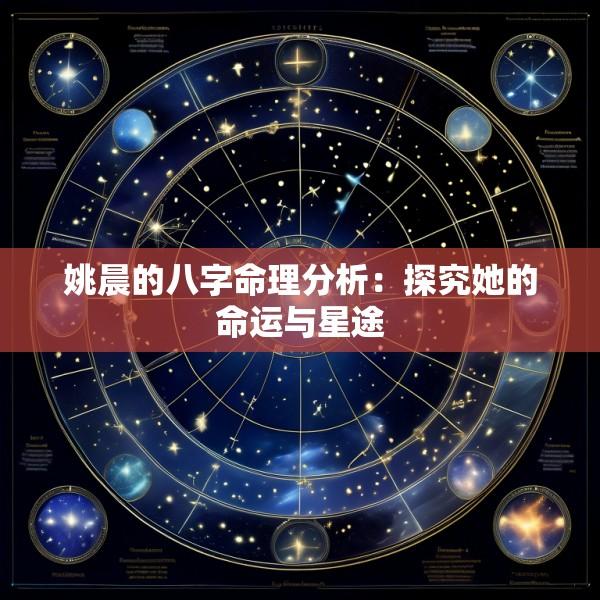 姚晨的八字命理分析：探究她的命运与星途