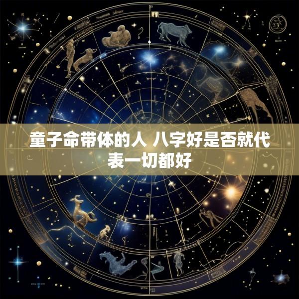童子命带体的人 八字好是否就代表一切都好