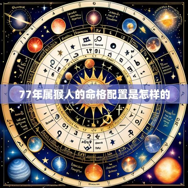 77年属猴人的命格配置是怎样的
