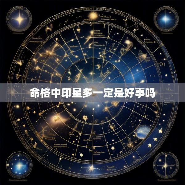 命格中印星多一定是好事吗