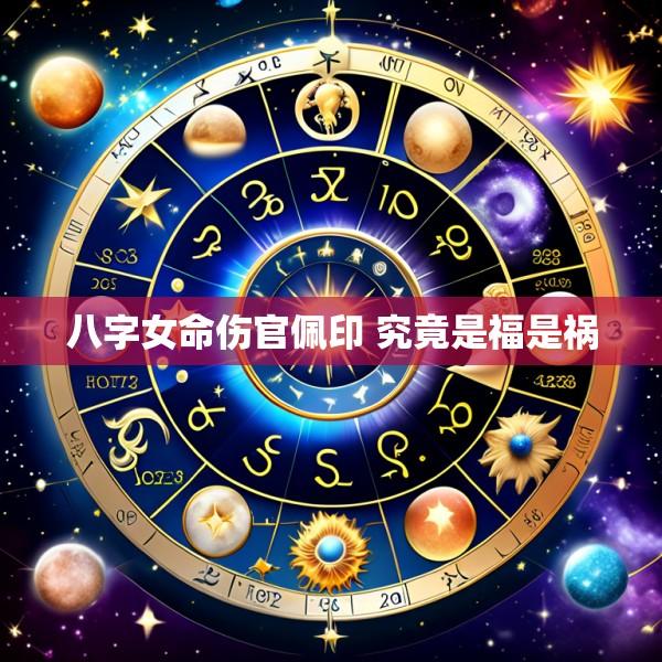 八字女命伤官佩印 究竟是福是祸