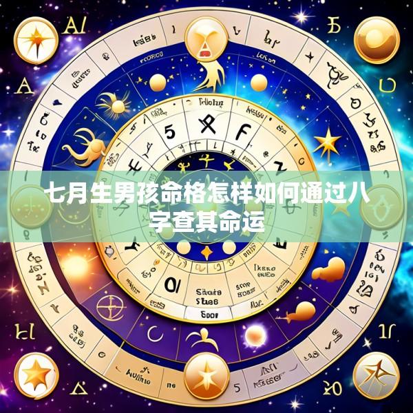 七月生男孩命格怎样如何通过八字查其命运