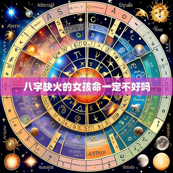 八字缺火的女孩命一定不好吗