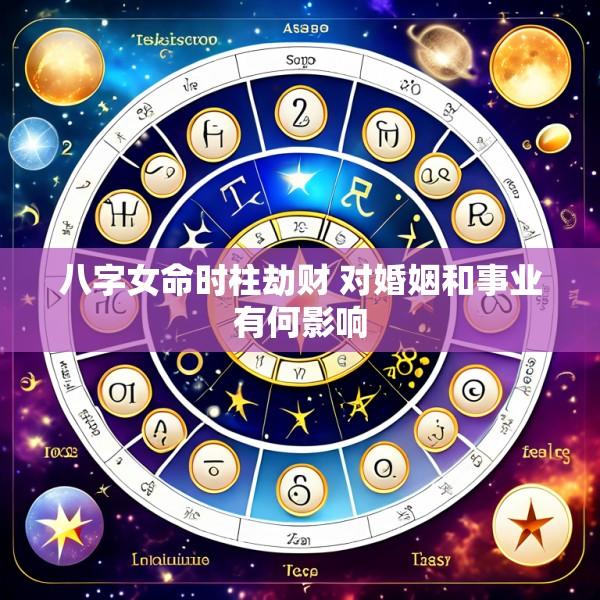 八字女命时柱劫财 对婚姻和事业有何影响
