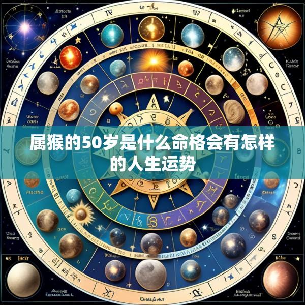 属猴的50岁是什么命格会有怎样的人生运势