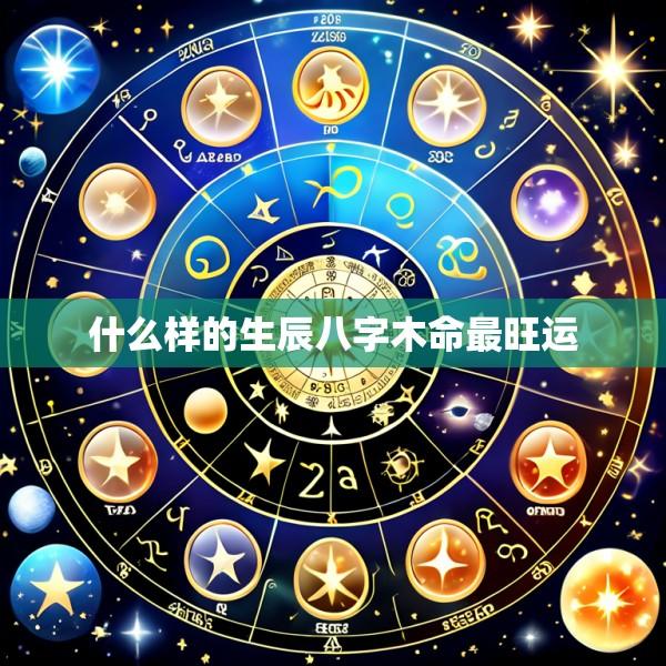 什么样的生辰八字木命最旺运
