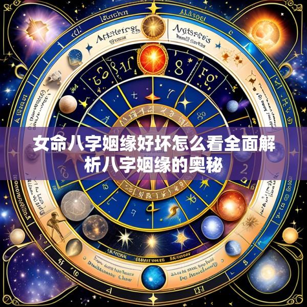 女命八字姻缘好坏怎么看全面解析八字姻缘的奥秘