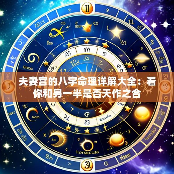 夫妻宫的八字命理详解大全：看你和另一半是否天作之合