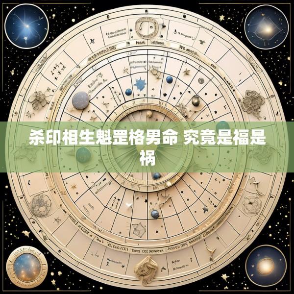 杀印相生魁罡格男命 究竟是福是祸