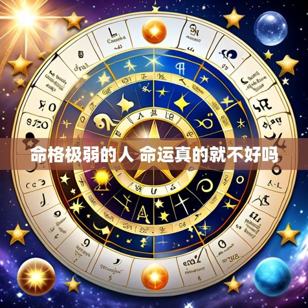 命格极弱的人 命运真的就不好吗