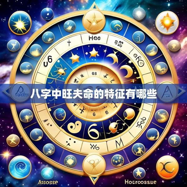 八字中旺夫命的特征有哪些