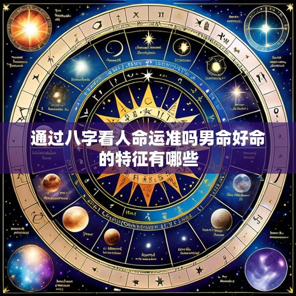 通过八字看人命运准吗男命好命的特征有哪些