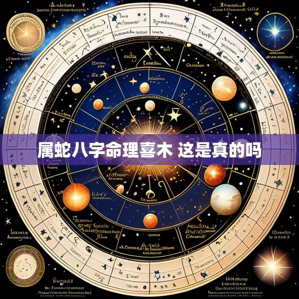 属蛇八字命理喜木 这是真的吗