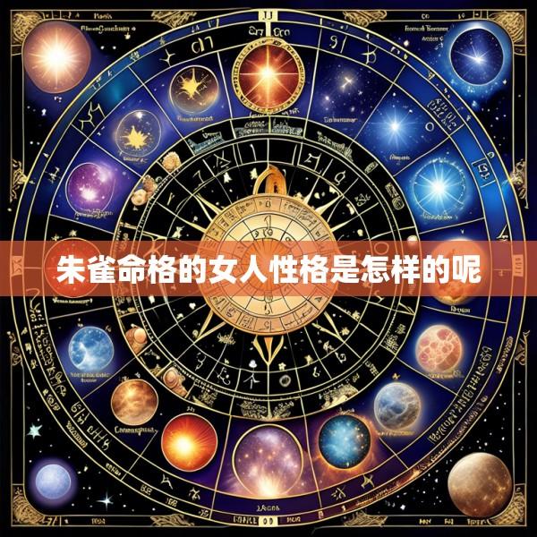 朱雀命格的女人性格是怎样的呢
