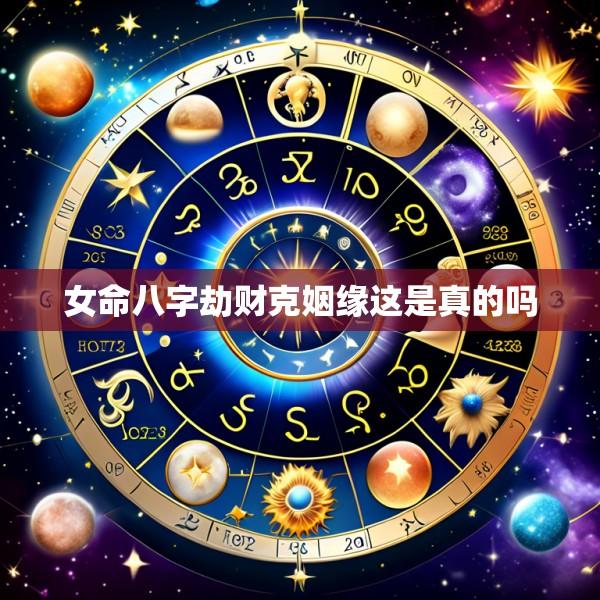 女命八字劫财克姻缘这是真的吗