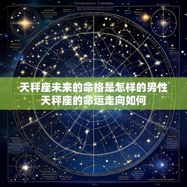 天秤座未来的命格是怎样的男性天秤座的命运走向如何