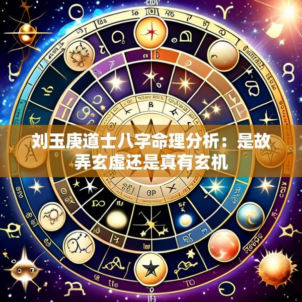 刘玉庚道士八字命理分析：是故弄玄虚还是真有玄机