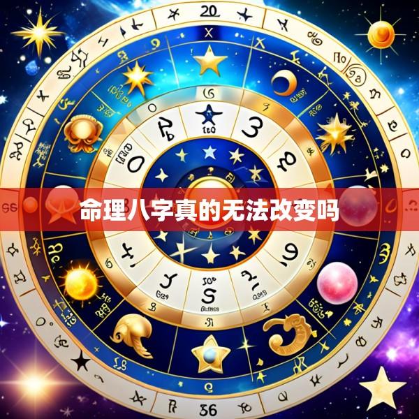 命理八字真的无法改变吗